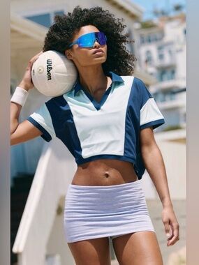 FP MOVEMENT by FREE PEOPLE Hall Of Fame Polo Top